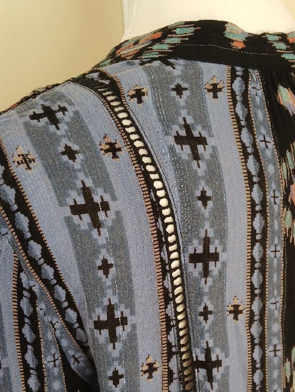 Anthropologie Holding Horses Winter Moon Tunic Dress Size Small - Picture 7 of 10